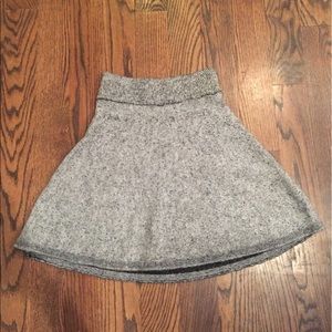 Zara marled sweater skirt